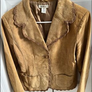 Harold’s leather jacket